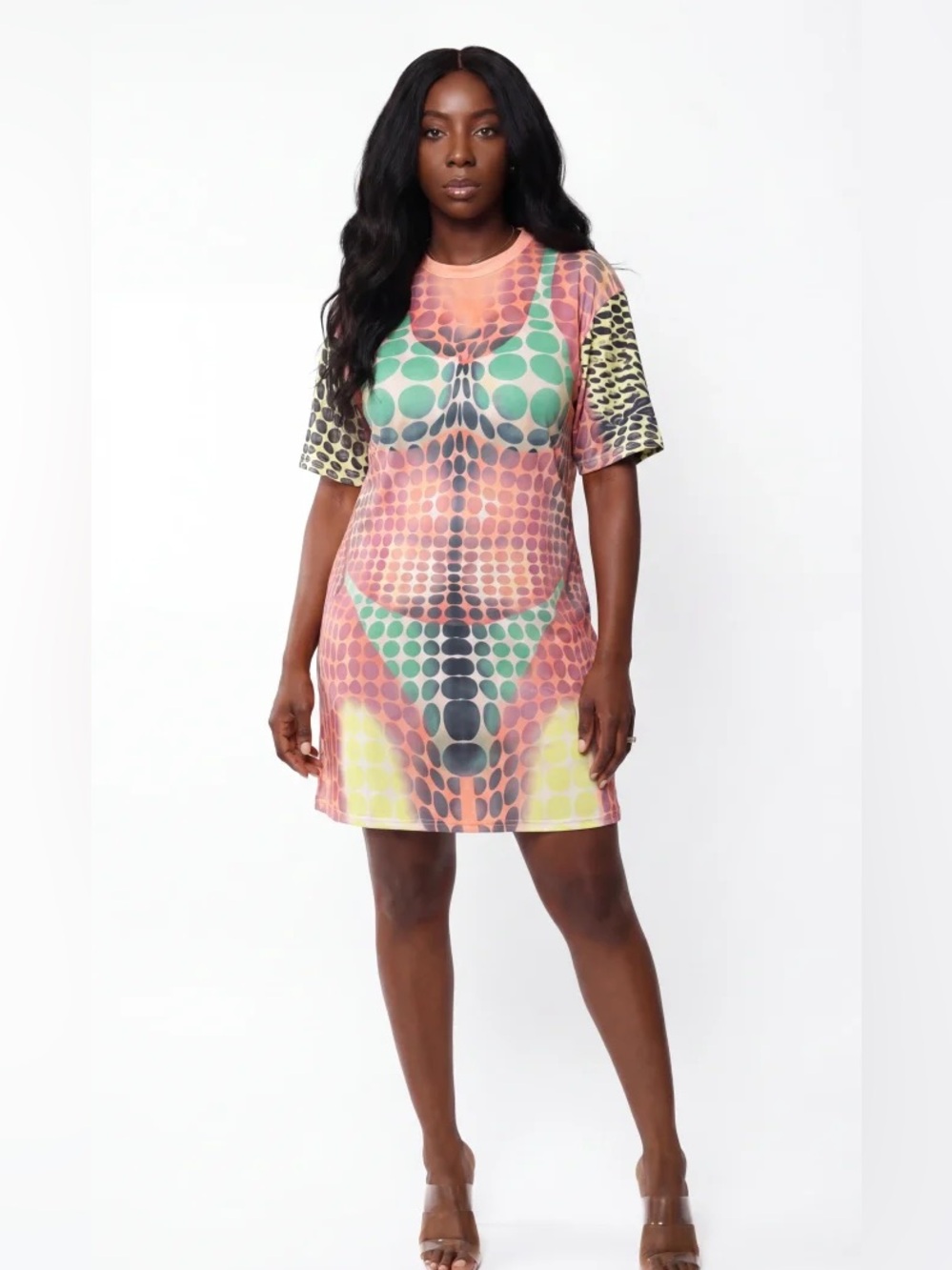 Shape Of You Oversized T-shirt Dress